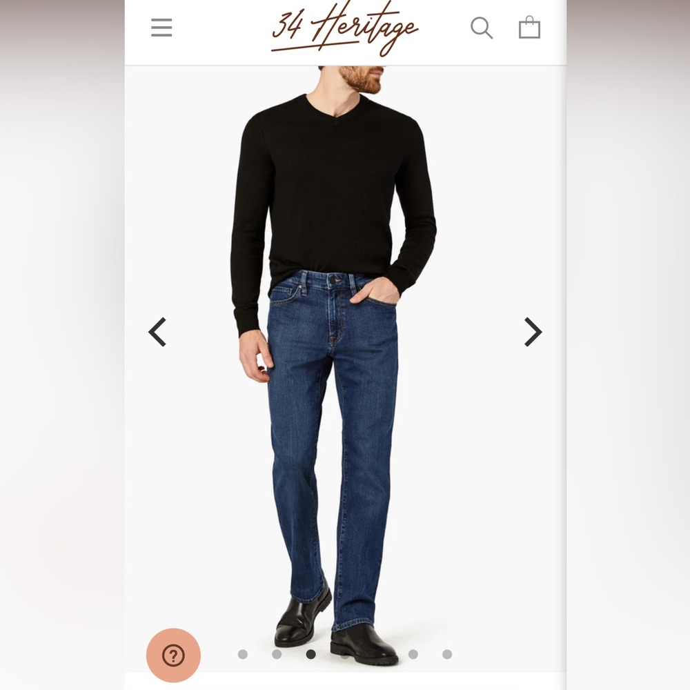 34 Heritage charisma jean ‎ 36x34